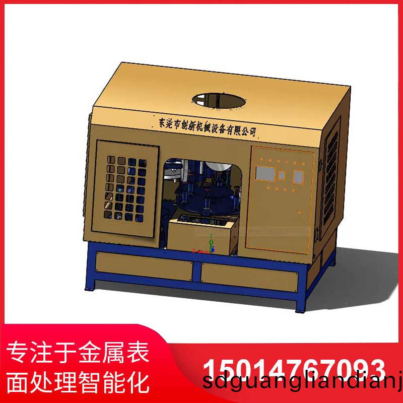 五(wu)磨頭圓盤(pan)自(zi)動(dong)抛(pao)光機